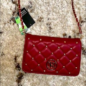 Bagdley Mischka Diamond Quilted Crossbody